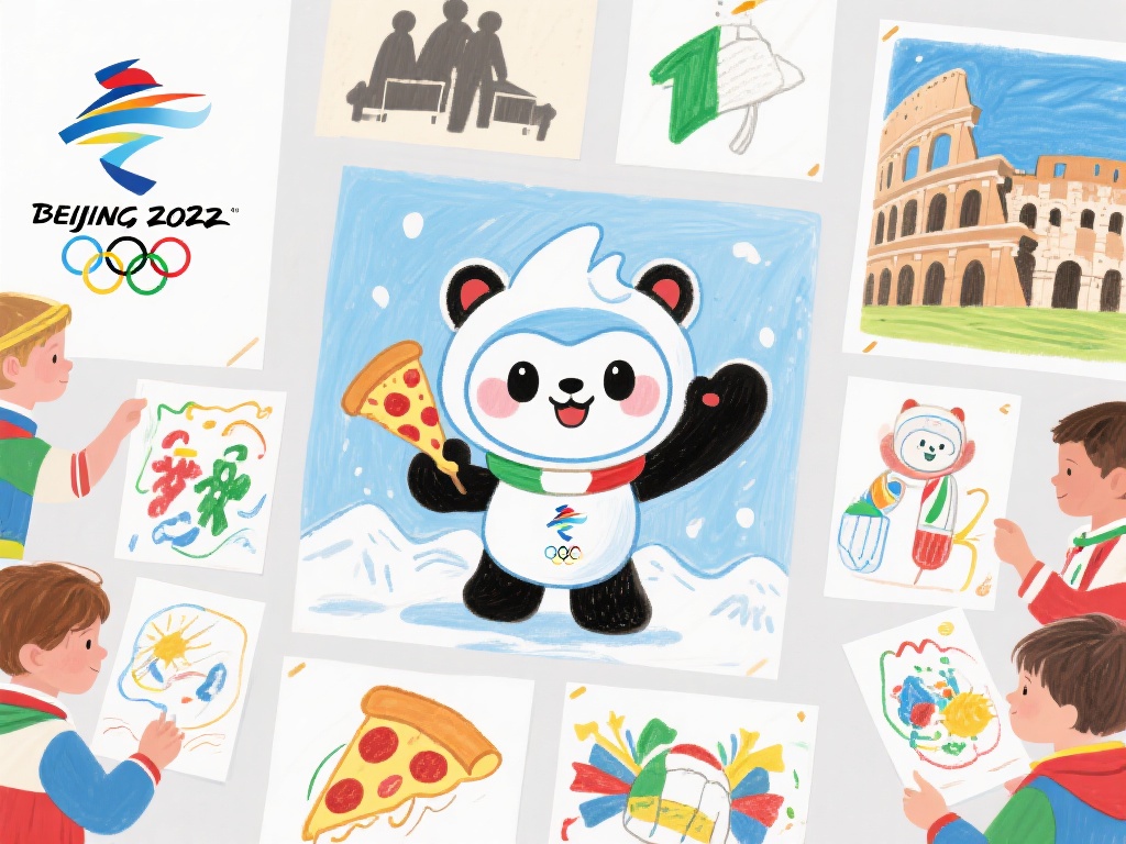 “2026米兰冬奥会吉祥物:童心创意点亮冰雪盛会” 据官方透露,设计征集活动面向意大利及全球